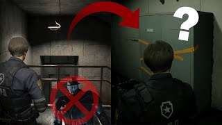 Que Pasa si usas el Ascensor Secreto al Principio del Juego  Resident Evil 2 Remake [upl. by Acirretal157]