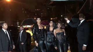 EJ Johnson are arrived at Tom Ford fashion show [upl. by Adirehs]