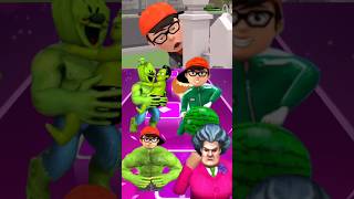 SCARY TEACHER 3D amp NICK HULK amp TANI IRONMAN amp AMONG US  Coffin Dance Meme Astronomia COVER short [upl. by Ielirol]