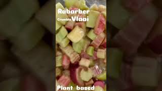 rhubarb rabarber pie crumble thehomebakingbook belgischbakboekroyal ​stefanelias [upl. by Einnad]