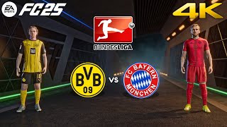 FC 25  Borussia Dortmund vs Bayern Munich  Der Klassiker  4K60HDR [upl. by Elnukeda344]