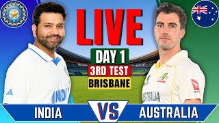 India vs Australia3rd Test Day 1  IND vs AUS Live Match  Live Cricket Match Today  IND vs AUS [upl. by Survance]