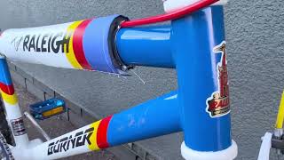 RALEIGH TEAM AERO PRO BURNER 1984 [upl. by Mackenie]