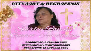 Live Stream Uitvaart amp Begrafenis van Shirley Ramini Goodett Amatdanom [upl. by Erida]