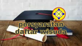 Syarat daftar wisuda Universitas Pamulang [upl. by Newton420]