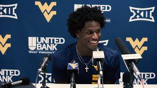 WVU Footfall  Oct 26 Traylon Ray Arizona Post Game [upl. by Sedda]