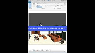 Camera Setup in Revit Tutorial For Rendering shorts [upl. by Ajssatsan361]