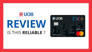 UOB FX Debit Card  Test amp Review in 2024 is this UOB debit card reliable [upl. by Pattison]