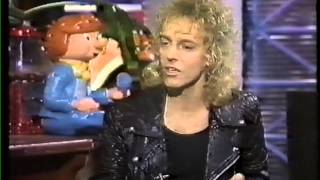 Peter Frampton MTV Australia interview during Bowies Glass Spider tour [upl. by Harley]