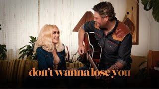 Gwen Stefani amp Blake Shelton  Purple Irises Lyric Video [upl. by Feinberg]