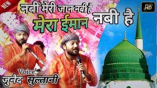 Junaid Sultani New Qawwali  नबी मेरी जान नबी है मेरा ईमान नबी है  Superhit कव्वाली Program Bikapur [upl. by Yltsew]