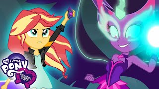 My Little Pony  Daydream Shimmer defeats Midnight Sparkle  Equestria Girls Friendship Games [upl. by Yoshio]