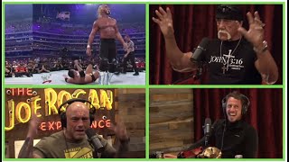 Joe Rogan  Hulk Hogan  Beating up Vince McMahon  The Rock amp Wrestlemania 18 [upl. by Legir681]