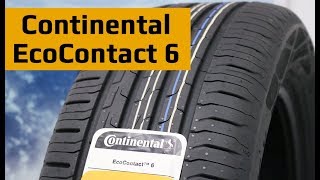 Continental EcoContact 6  Обзор [upl. by Cykana]