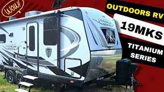 Creek Side 19MKS Titanium Series by Outdoors RV [upl. by Masao]