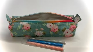 Coudre une petite trousse à crayons 🖍️ couture Madalena [upl. by Donaugh]