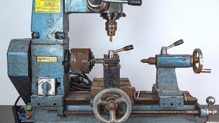 Restoration Lathe Machine  Complete Process [upl. by Adahsar]