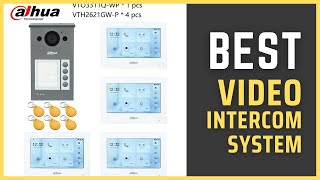 Best Video Intercom System  Dahua Multi Language IP Video Intercom KIT [upl. by Aetnahc]