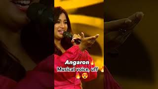 Shreya Ghoshal voice uff 🔥🔥shortsfeed love 2024shorts shreyaghoshalsongvoicemusicviralsong [upl. by Daphna]