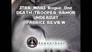 Death trooper undersuit fabrics review by ArmoryShop [upl. by Eila]