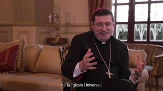 Entrevista exclusiva con el Nuncio Apostólico en Colombia monseñor Paolo Rudelli [upl. by Fadil]