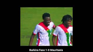 Afcon 2023 Burkina Faso vs Mauritania short [upl. by Eibrik]