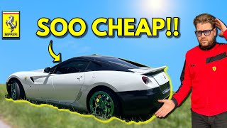 I Nearly Got Stung On This Cheap Ferrari 599 Deal Before Discovering Some Shocking Information [upl. by Ellynad353]