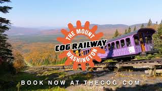 Mount Washington Cog Railway 30 commercial 2024 [upl. by Ahtiekahs]