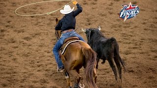 Part II Highlights  2016 USTRC National Finals of Team Roping [upl. by Launce]