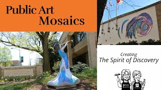 Public Art Mosaics Creating The Spirit of Discovery [upl. by Airrat530]