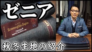 【エルメネジルド ゼニア】秋冬生地の紹介をします【Ermenegildo Zegna】 [upl. by Thacker]