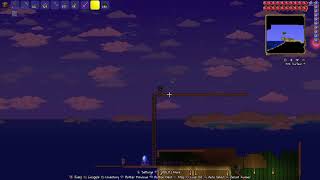 Terraria new world pylons cathy exploring [upl. by Marston561]