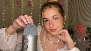 ASMR Tingliest Textured Tapping and Scratching 🌙 Rambled Whispering [upl. by Whitebook]