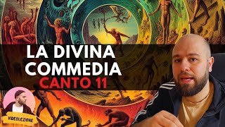 Dante  DIVINA COMMEDIA  Canto 11 INFERNO riassunto e spiegazione [upl. by Massimo]