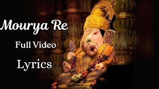 Mourya Re Full Lyric Song  Don  Shahrukh Khan  Shankar Mahadevan Songtube [upl. by Koetke925]