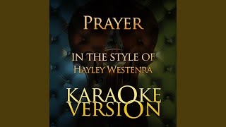 Prayer In the Style of Hayley Westenra Karaoke Version [upl. by Yaral]