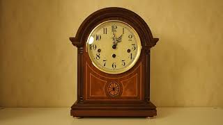 Hermle 22827070340 Barrister Clock chiming [upl. by Sullecram]