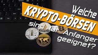 Welche KryptoBörsen sind für Anfänger geeignet Euro  Bitcoin [upl. by Sher835]