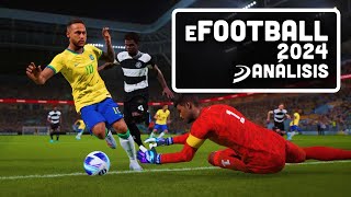 El FÚTBOL de KONAMI MEJORA ¿SUFICIENTE para recordar a PES  ANÁLISIS eFOOTBALL 2024 [upl. by Sumedocin]