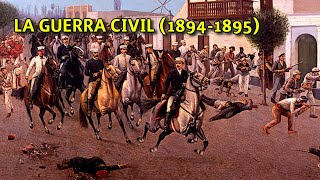 LA GUERRA CIVIL 18941895  Historia del Perú [upl. by Eolc]