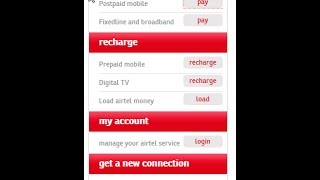 How to pay Airtel Postpaid Mobile Bill [upl. by Jaymie]