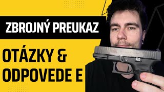 Zbrojný Preukaz Časť 6  Otázky a Odpovede na skúšku E  Ukážka praktického a bezpečného používania [upl. by Anitneuq580]