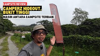 Campsite Review CAMPERZ HIDEOUT BUKIT TINGGI  Masih antara campsite terbaik mykhalishjourney [upl. by Atikaj]