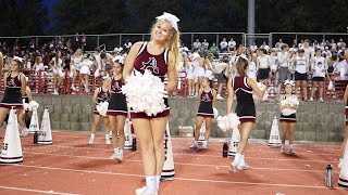 VARISTY CHEER GAME DAY  HIGHSCHOOL FNL VLOG senior year [upl. by Ynitsed]