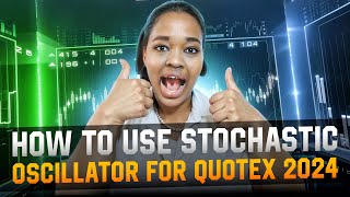 STOCHASTIC INDICATOR FOR BINARY OPTIONS TRADING  HOW TO USE STOCHASTIC OSCILLATOR [upl. by Daugherty455]