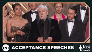 Succession Award Acceptance Speech  28th Annual SAG Awards  TNT [upl. by Htebzile]