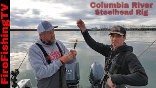 STEELHEAD Fishing SETUP on the COLUMBIA RIVER above McNary Dam [upl. by Anitsrihc723]