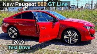 New Peugeot 508 GT Line 2019 Test Drive Review [upl. by Ade924]