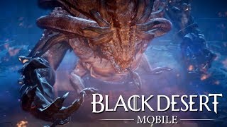 Black Desert Mobile Kzarka Raid Boss Battle Short Ver [upl. by Nylyoj]