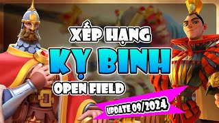 Xếp hạng Kỵ Binh trên Openfield  Rise of Kingdoms [upl. by Baron481]